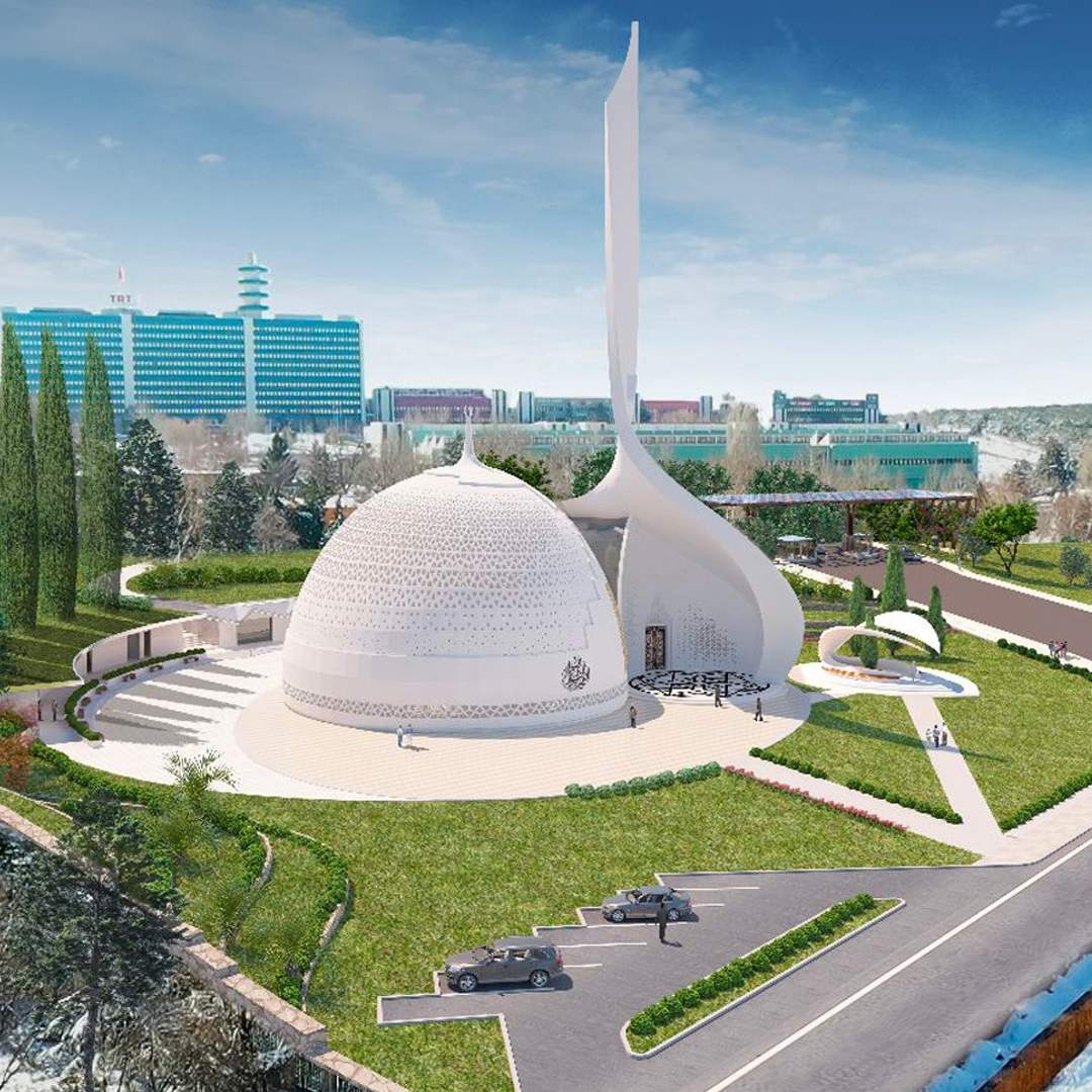 Ankara TRT Cami Ve Sosyal Alanlar